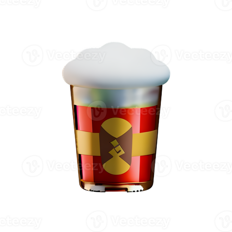 Cup Glass Drink AI Generative png