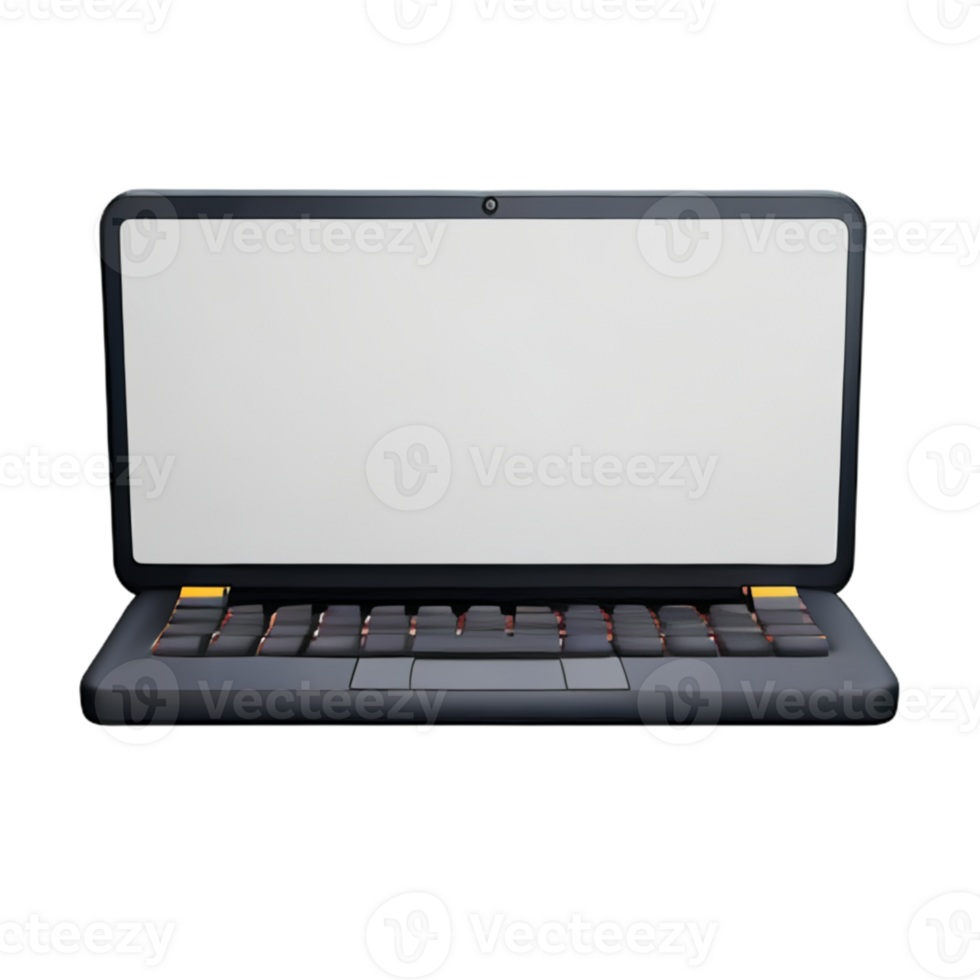 Laptop Computer Notebook AI Generative png