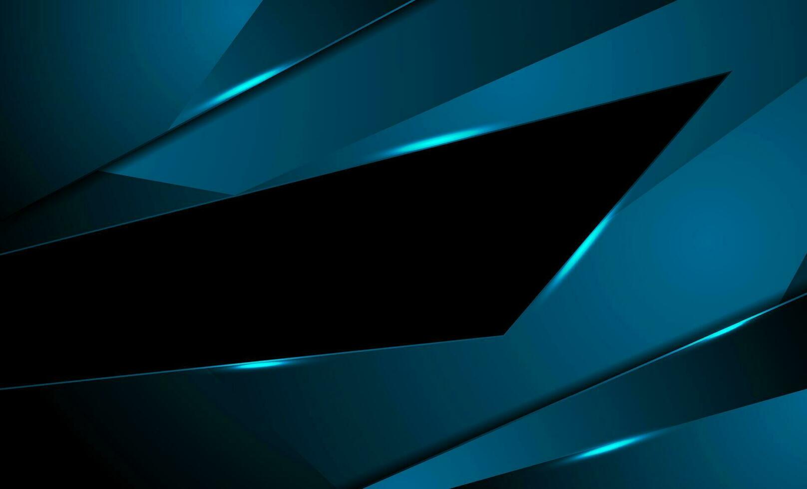 Dark blue corporate background with glowing lights vector