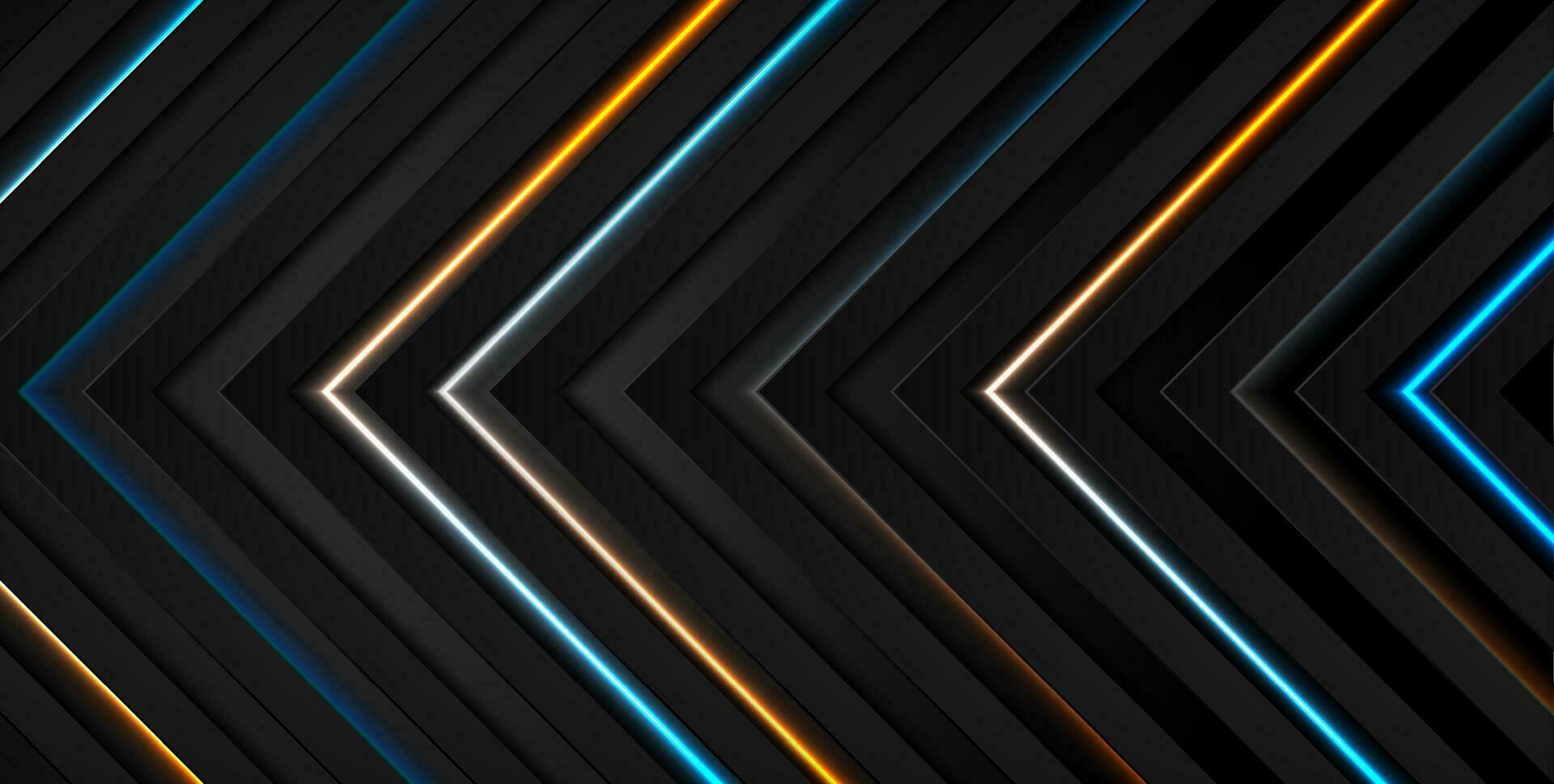 Technology abstract background design with arrows vector