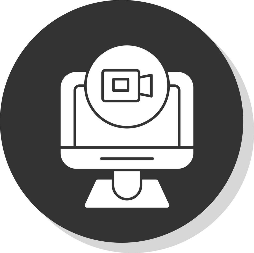 Online Meeting  Vector Icon Design