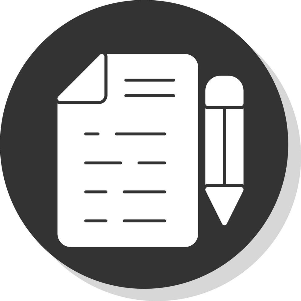 Contract Vector Icon Design
