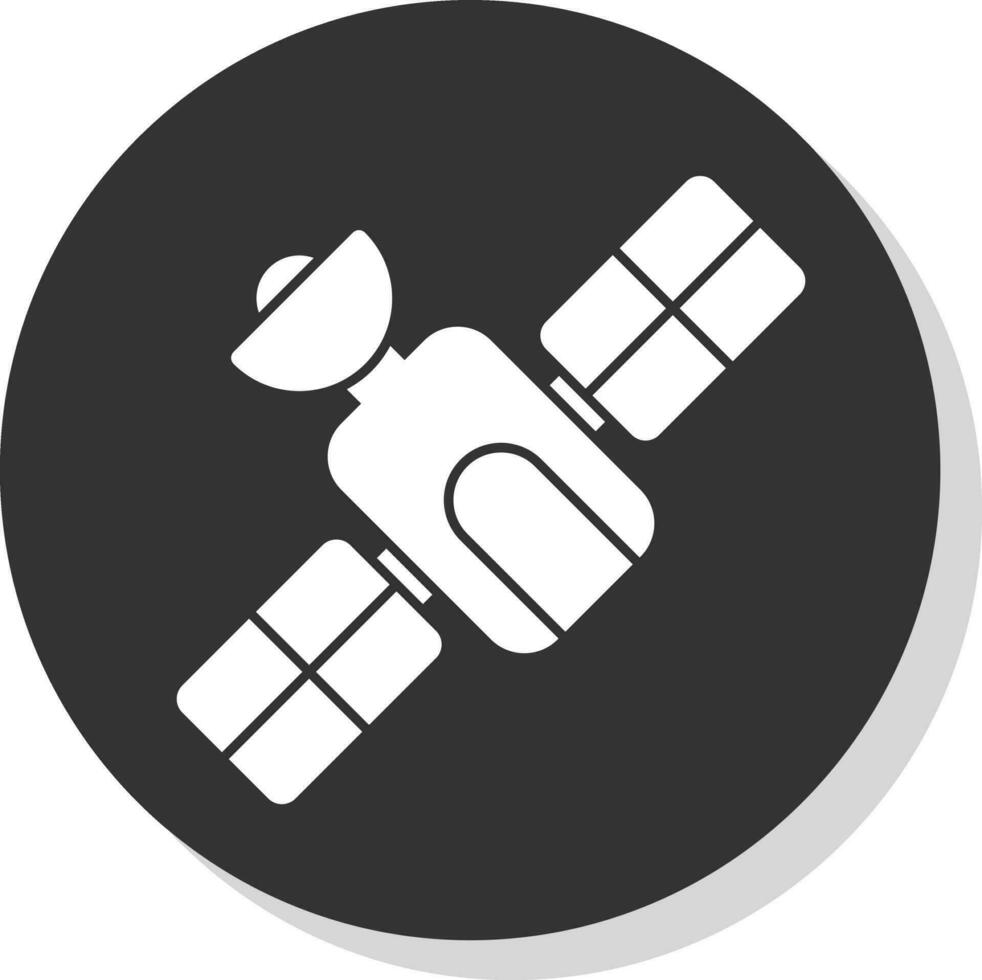 satélite vector icono diseño