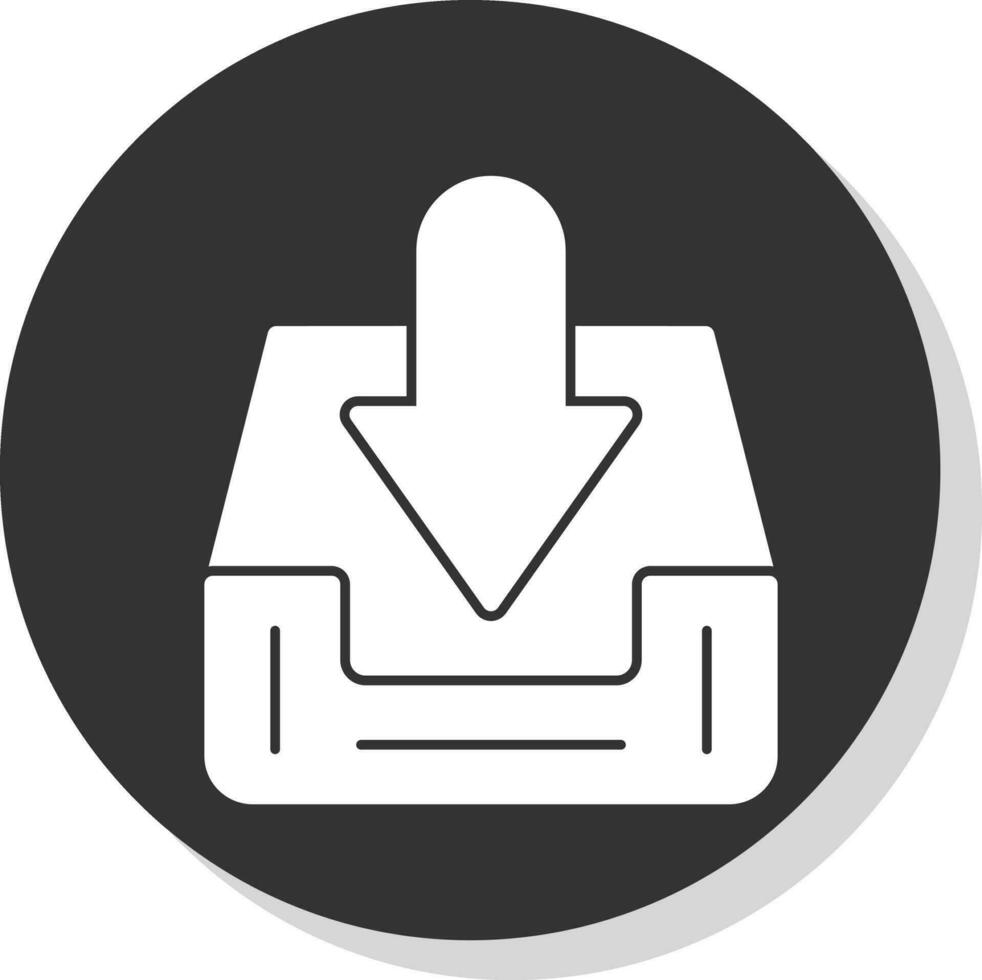 Inbox  Vector Icon Design