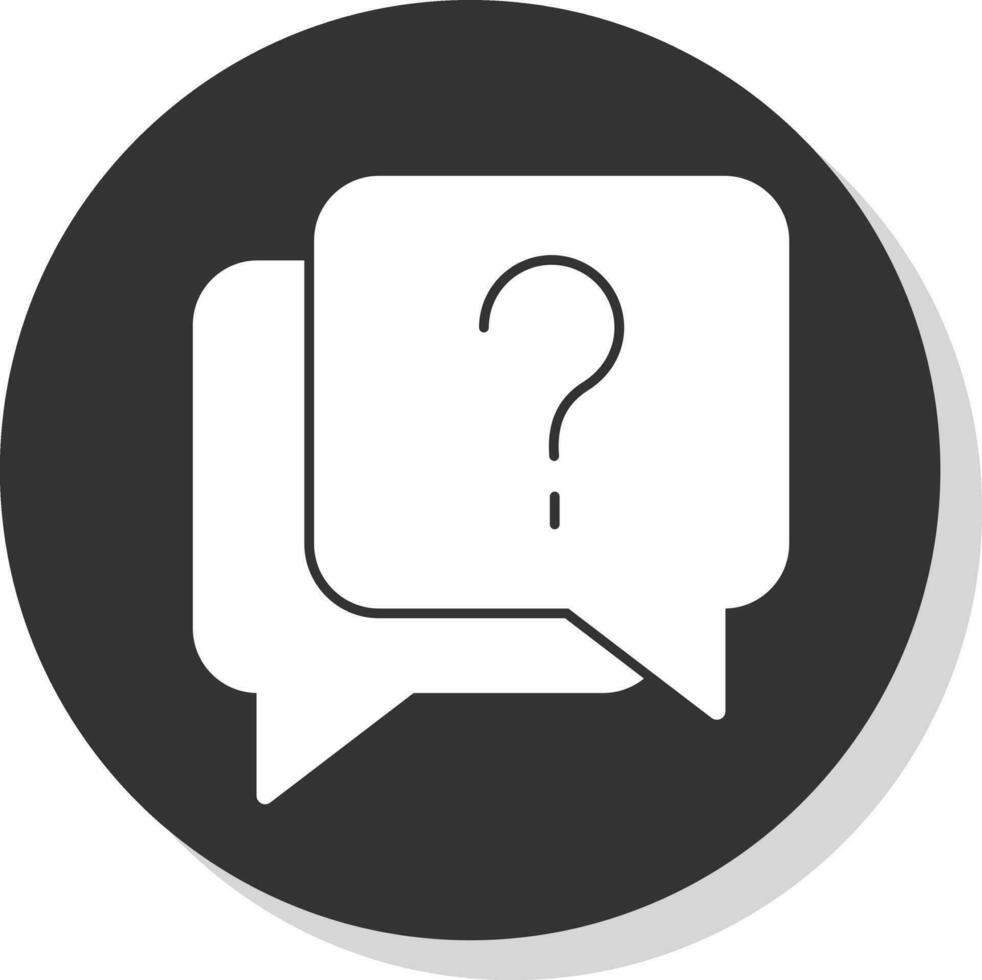 Question  Vector Icon Design