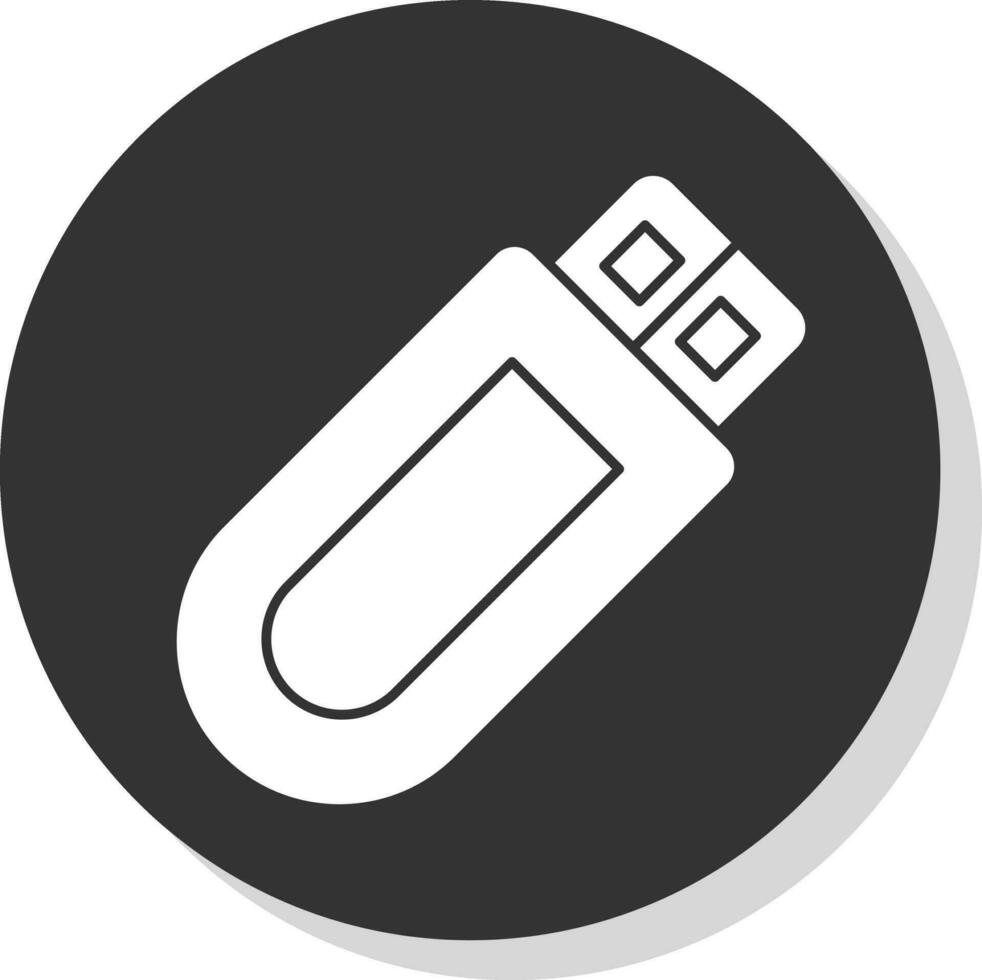 USB Drive  Vector Icon Design