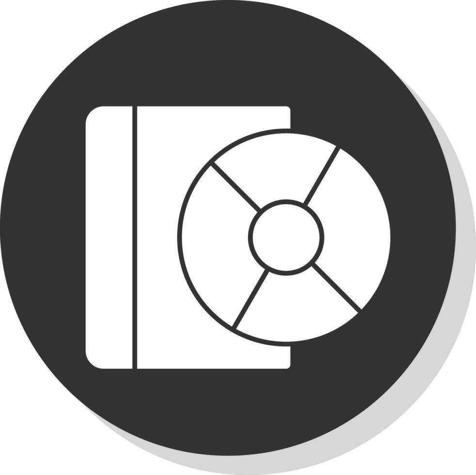 Compact Disk  Vector Icon Design