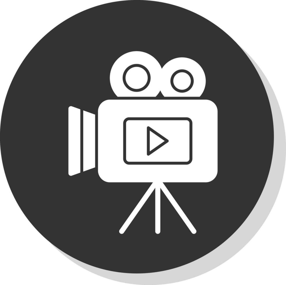 vídeo película vector icono diseño