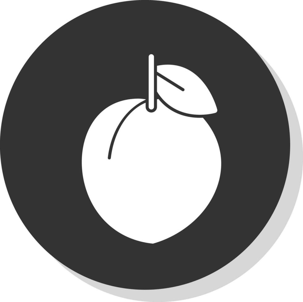 Peach Vector Icon Design