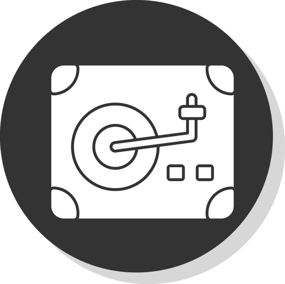 Turntable  Vector Icon Design