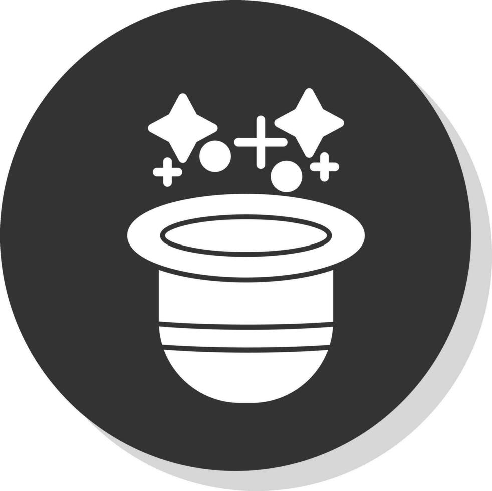 Magic Hat  Vector Icon Design