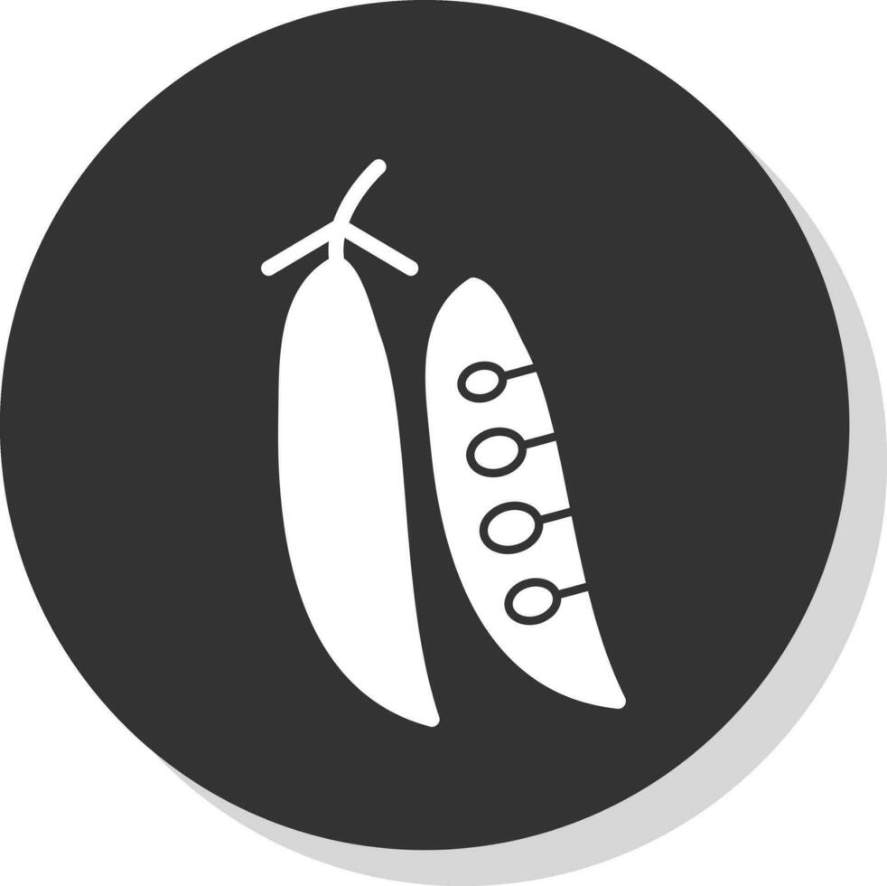 Peas Vector Icon Design