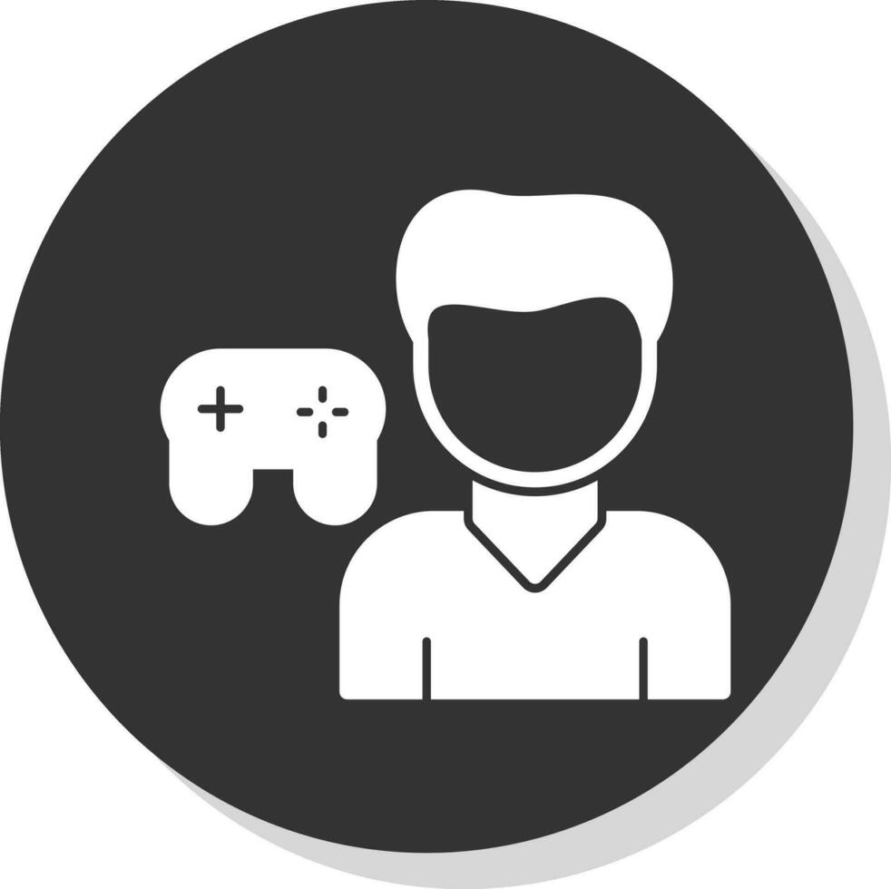 Gamer Vector Icon Design