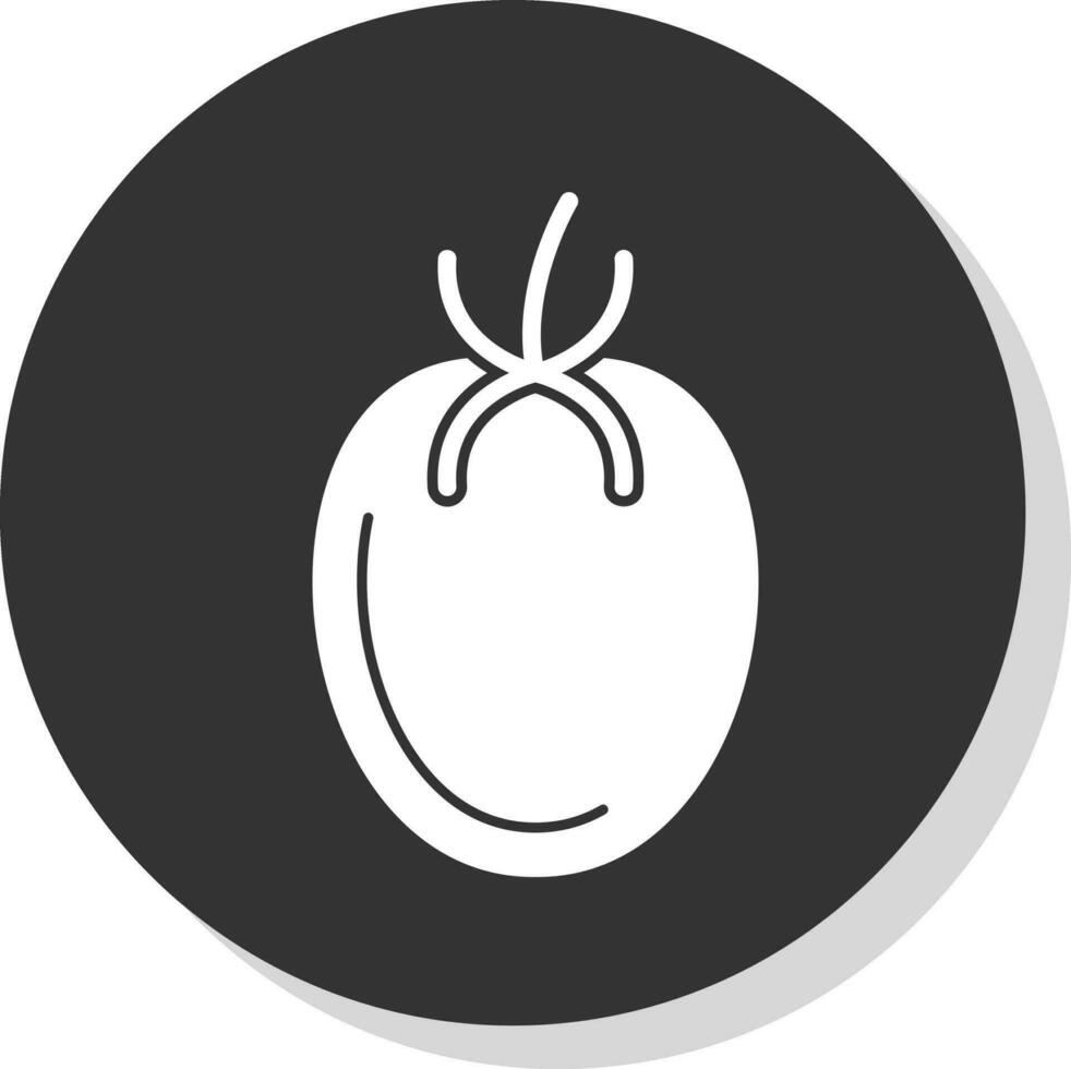 diseño de icono de vector de tomate