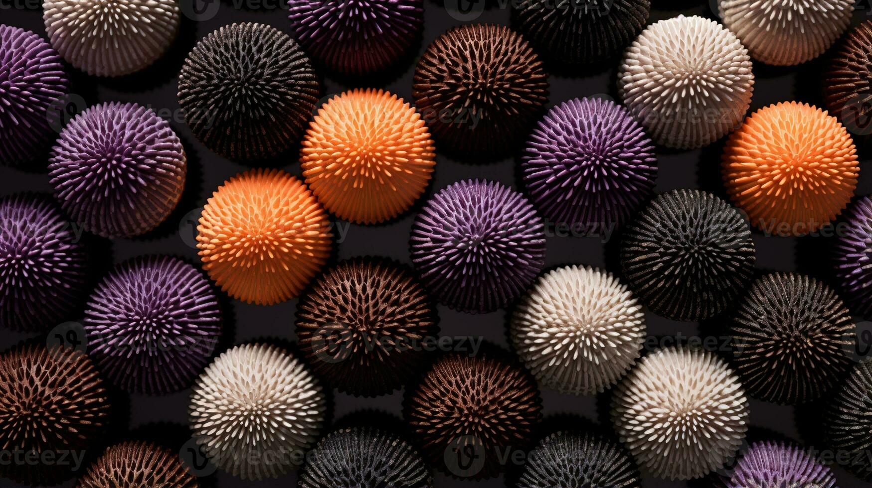 Generative AI, Chocolate candy balls, close up traditional Brazilian brigadeiro photo