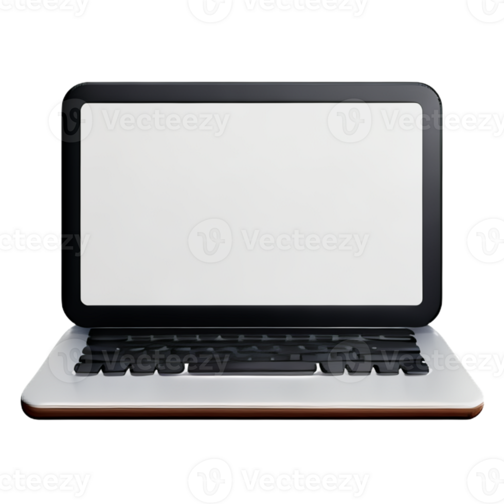 Laptop Computer Notebook AI Generative png