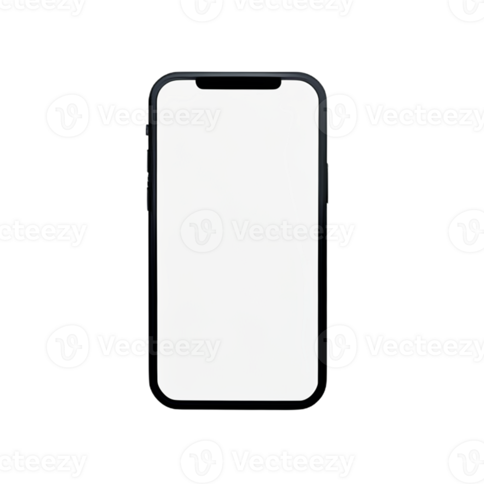 mockup telefoon scherm ai generatief png