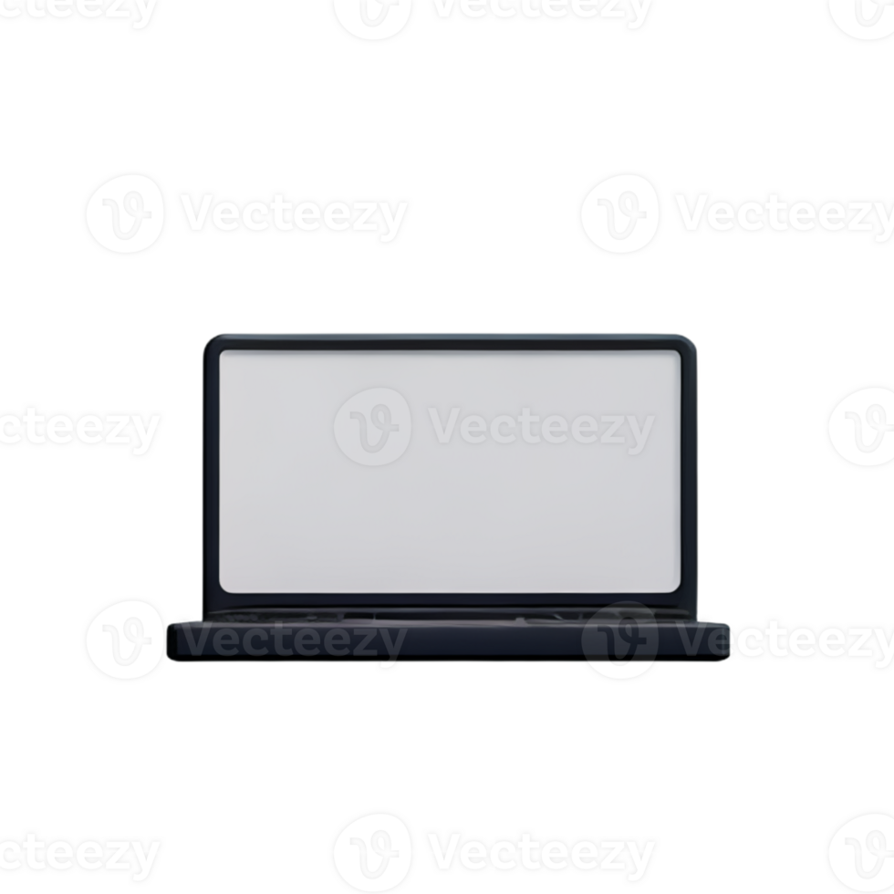Laptop Computer Notebook AI Generative png
