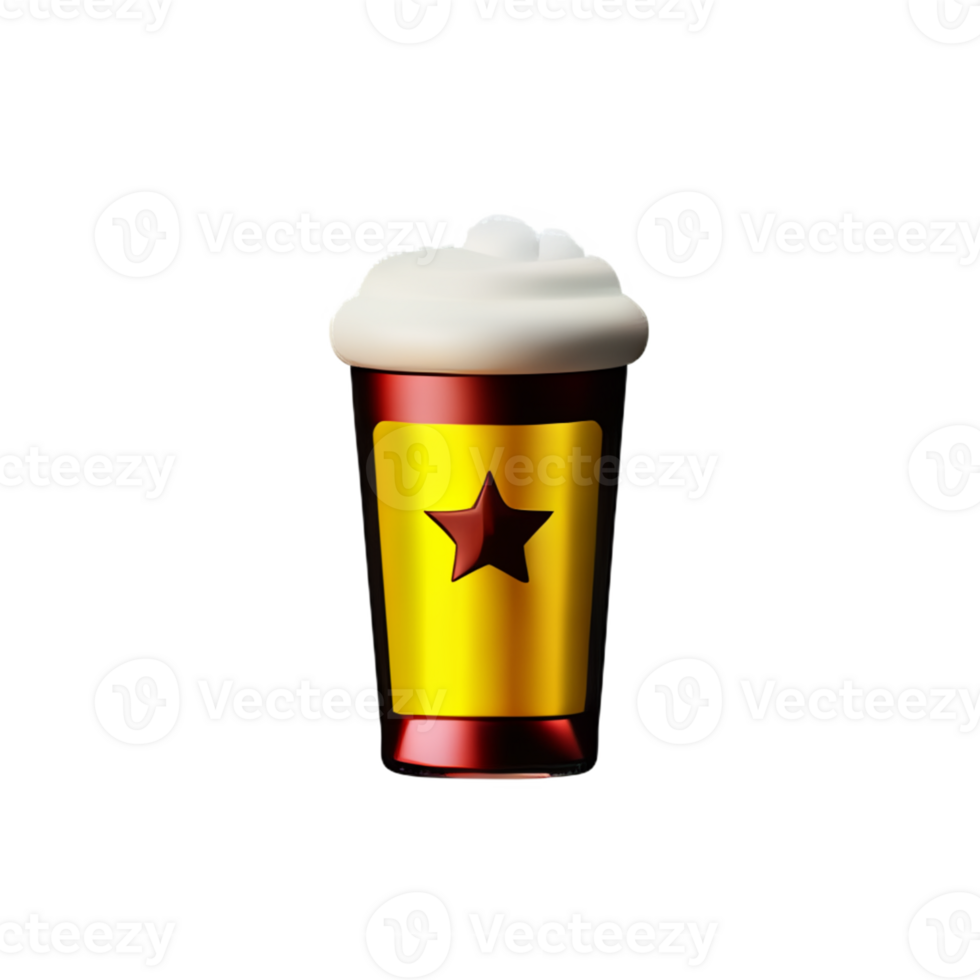 Cup Glass Drink AI Generative png