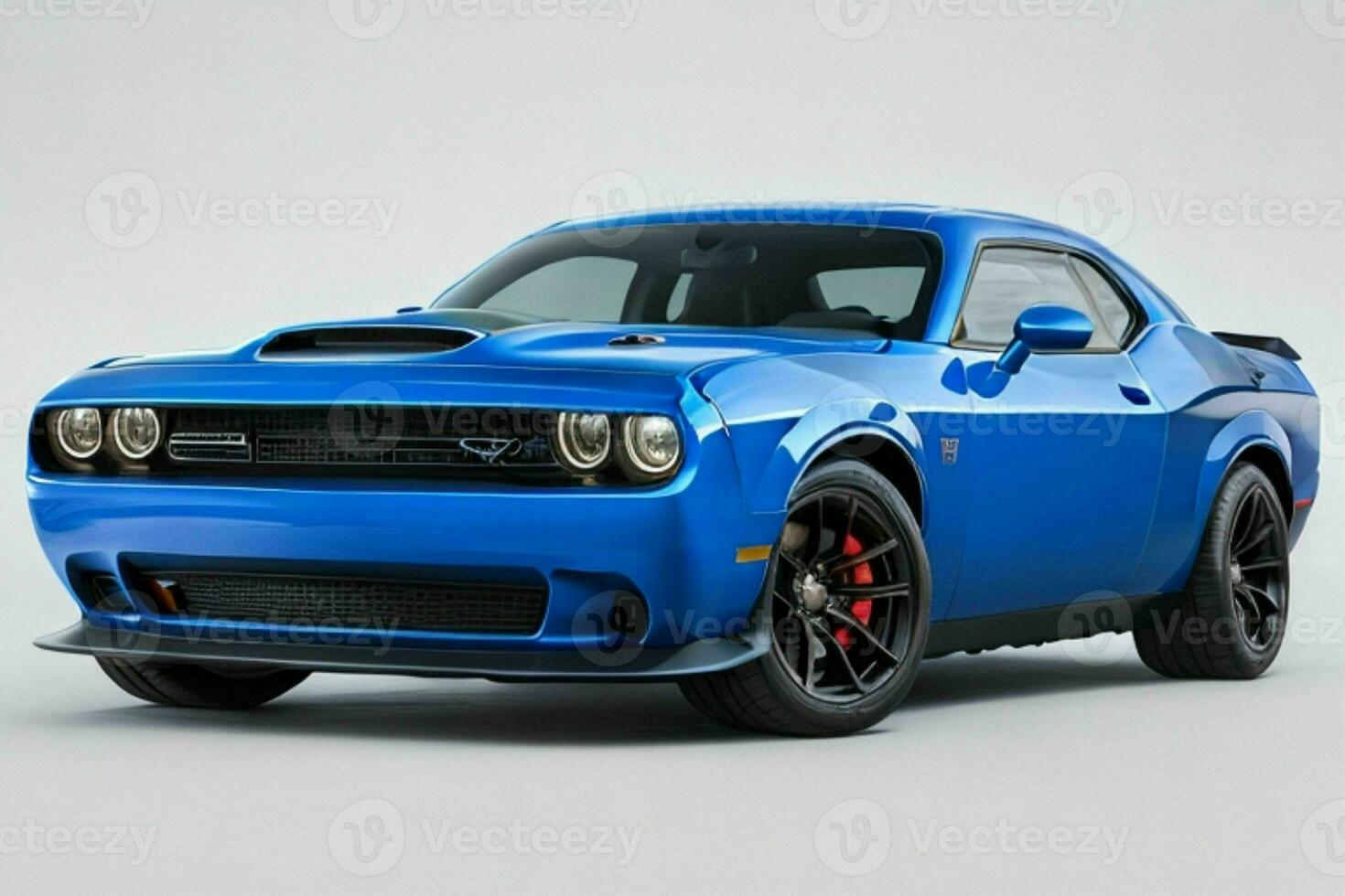 esquivar desafiador srt Hellcat ojo rojo músculo coche. Pro foto