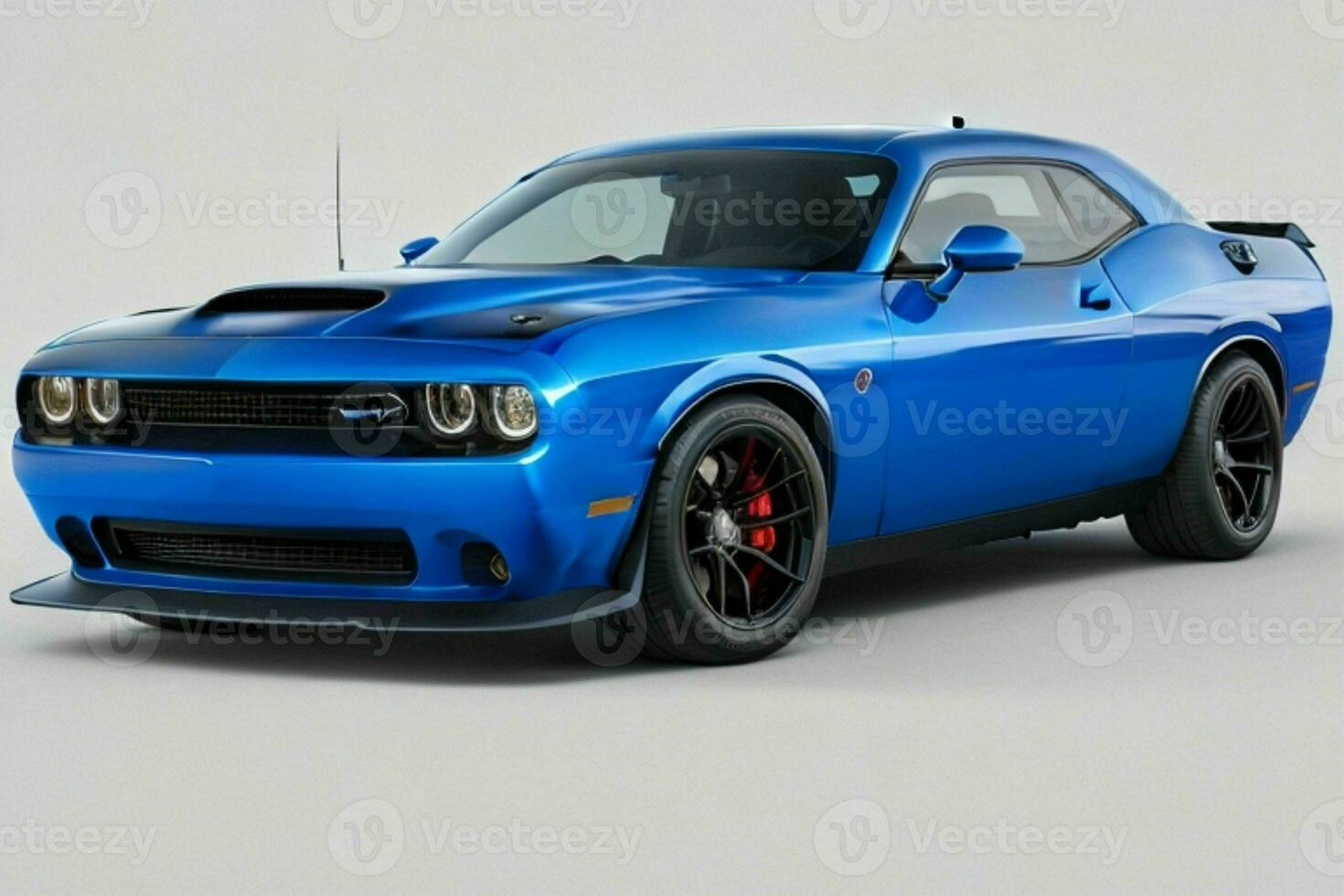 esquivar desafiador srt Hellcat ojo rojo músculo coche. Pro foto