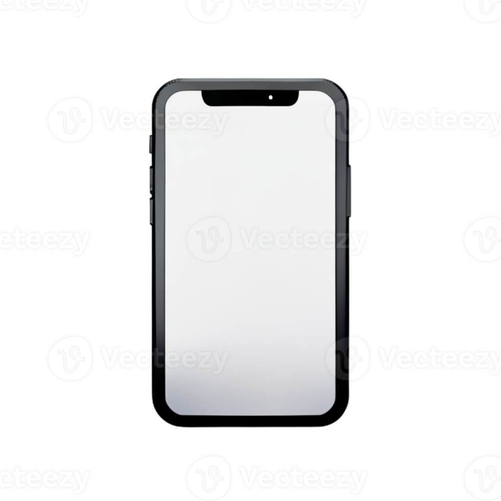 Mockup Phone Screen AI Generative png