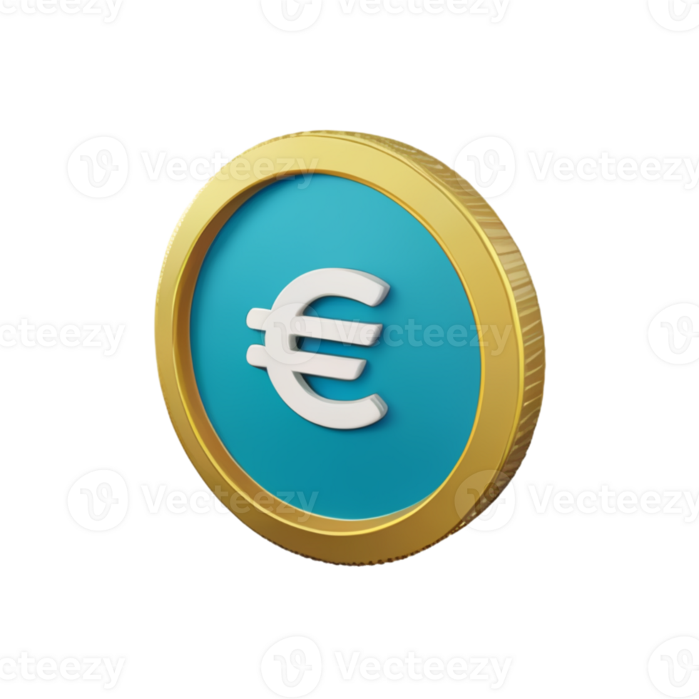 Euro Cash Money AI Generative png