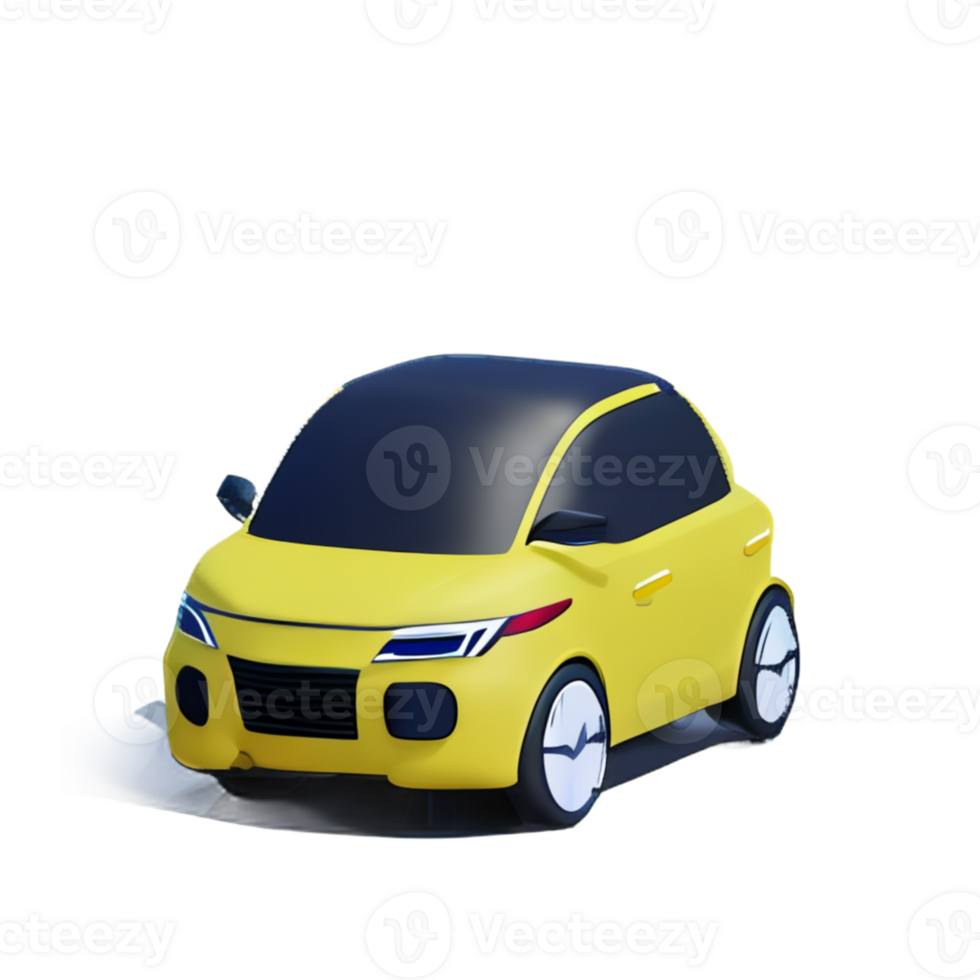 véhicule voiture électrique ai génératif png