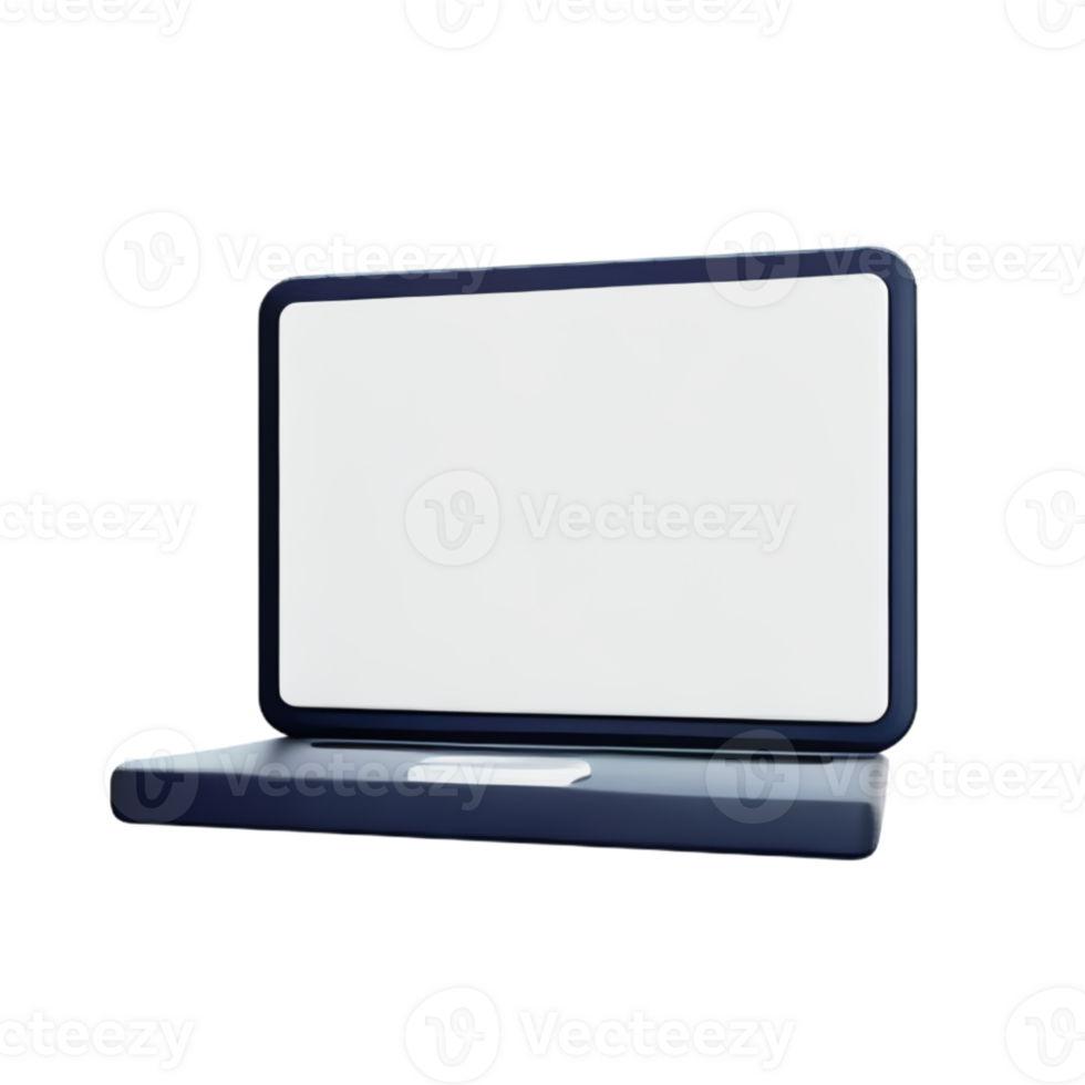 Laptop Computer Notebook AI Generative png