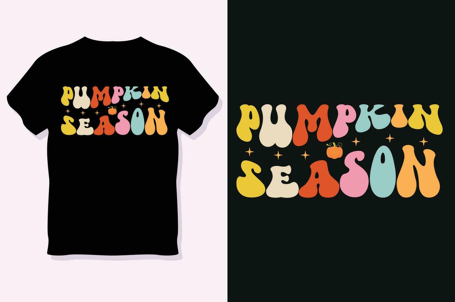 pumpkin season,Thanksgiving day t-shirt design vector