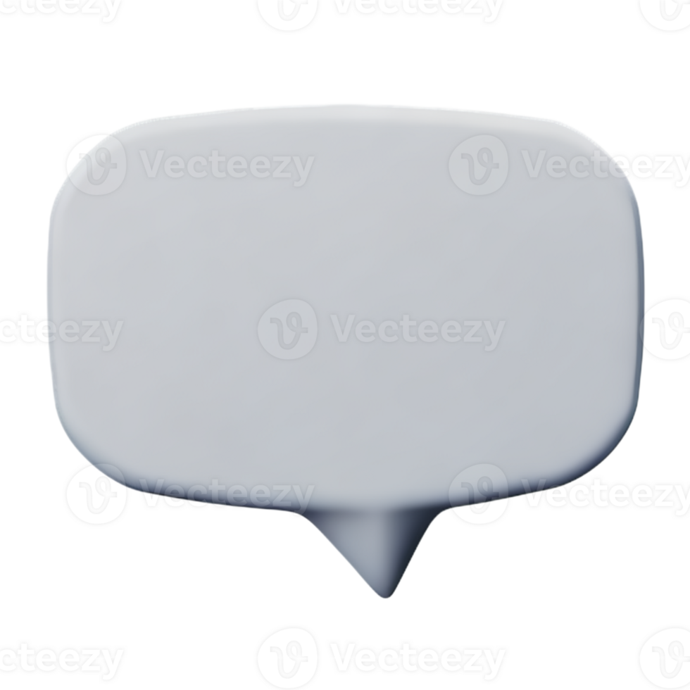 Speech Bubble Message  AI Generative png