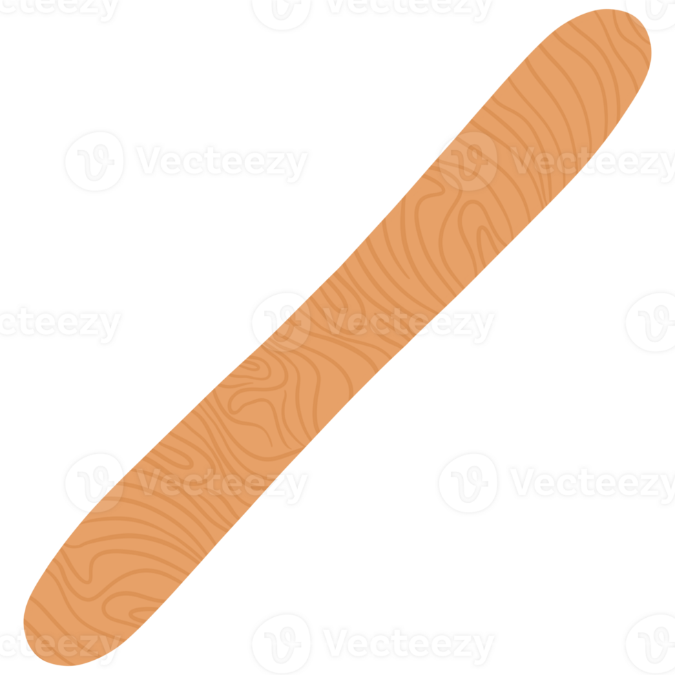 Wooden Waxing Stick png