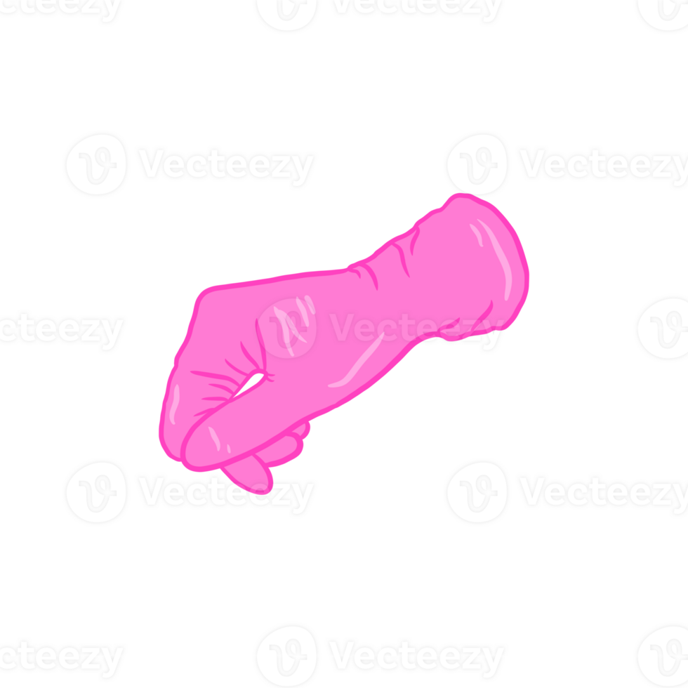 Pink Robber Glove png