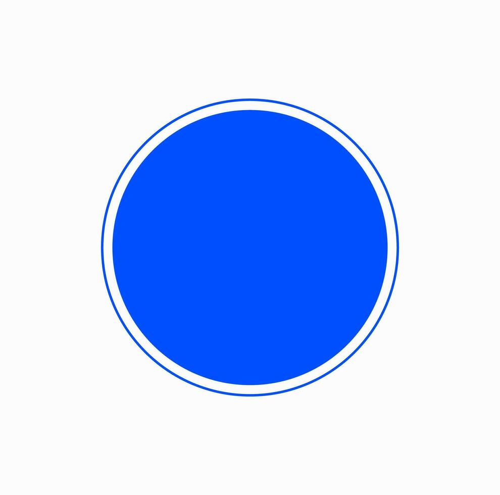 The Solar Eclipse vector icon with blue color.