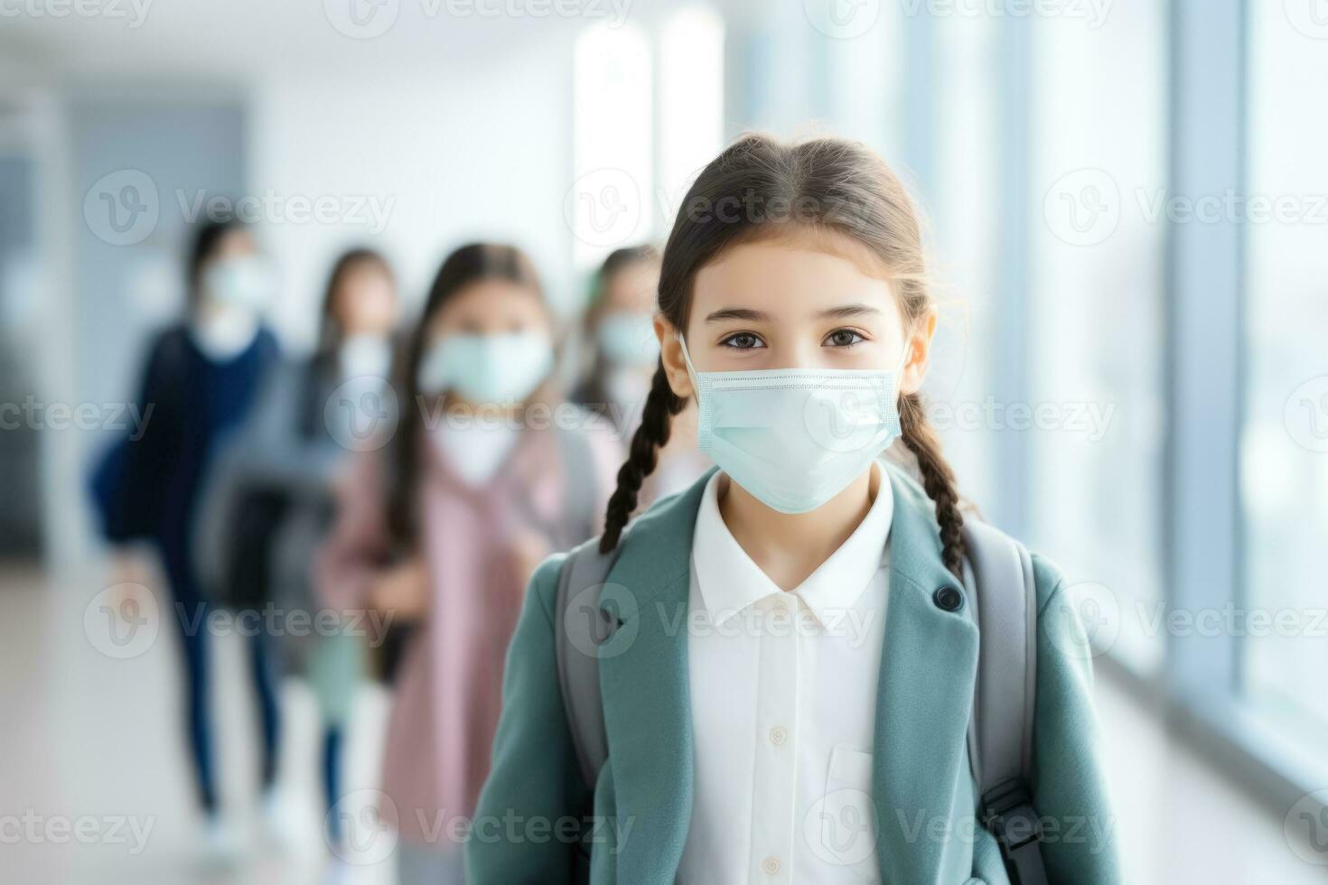Hygiene guidelines in schools during a pandemic photo