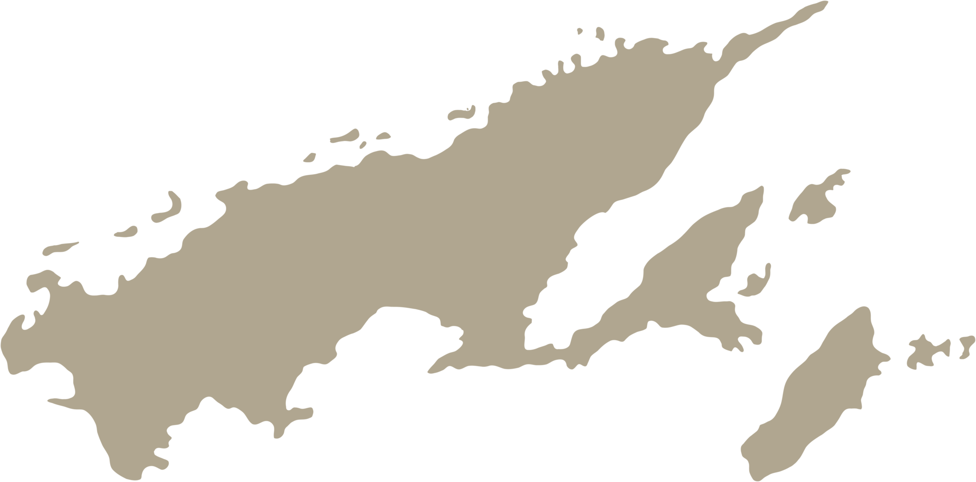 doodle freehand drawing of vanua levu island map. png