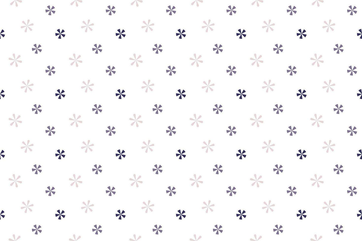 A tiny flower as seamless pattern background vector
