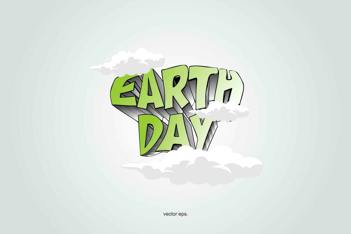 earth day vector illustration