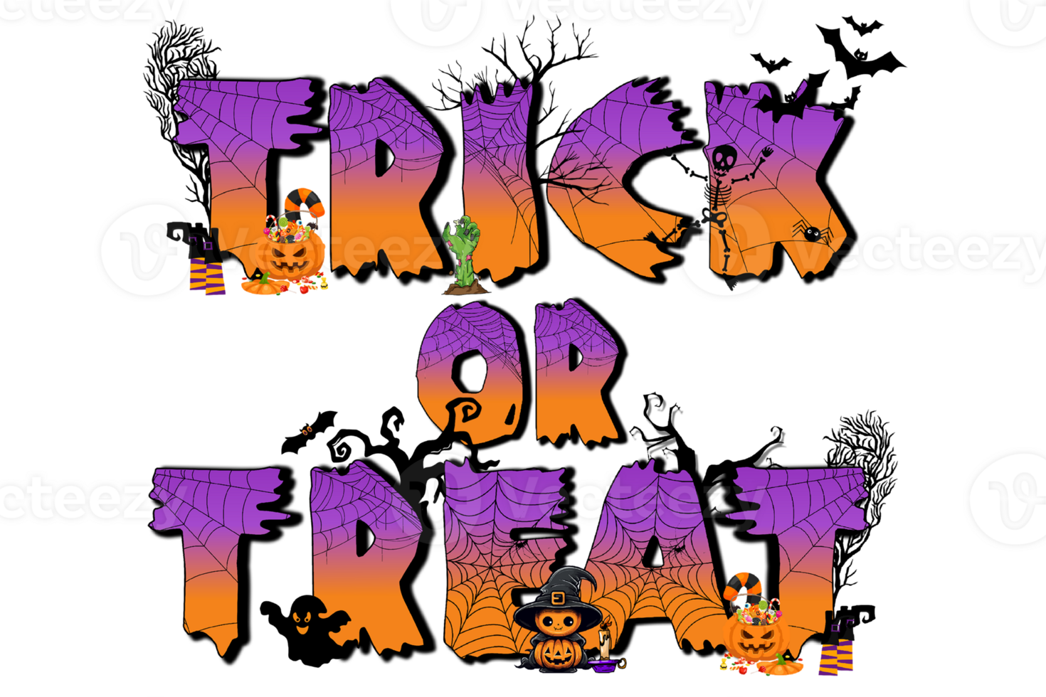 Happy Halloween text png