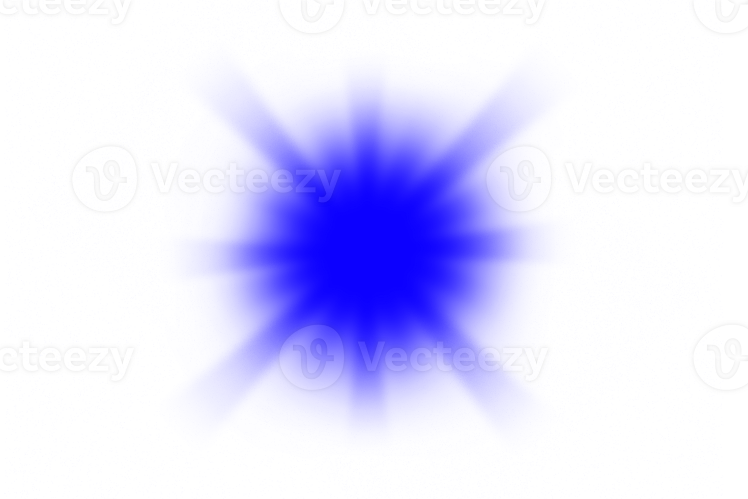 Blue sparkle light effect png