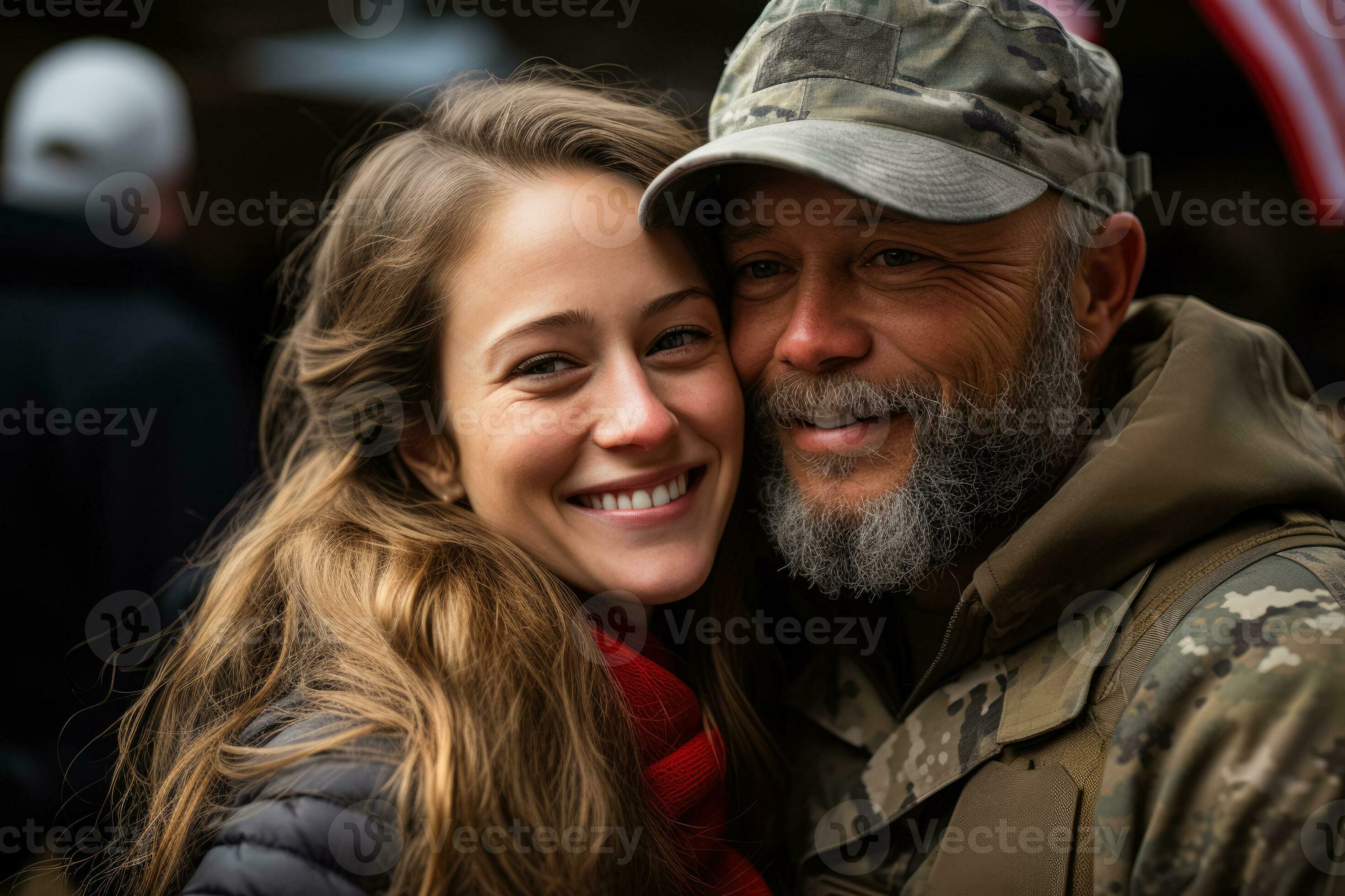 Tears and smiles during emotional Veterans Day reunions between