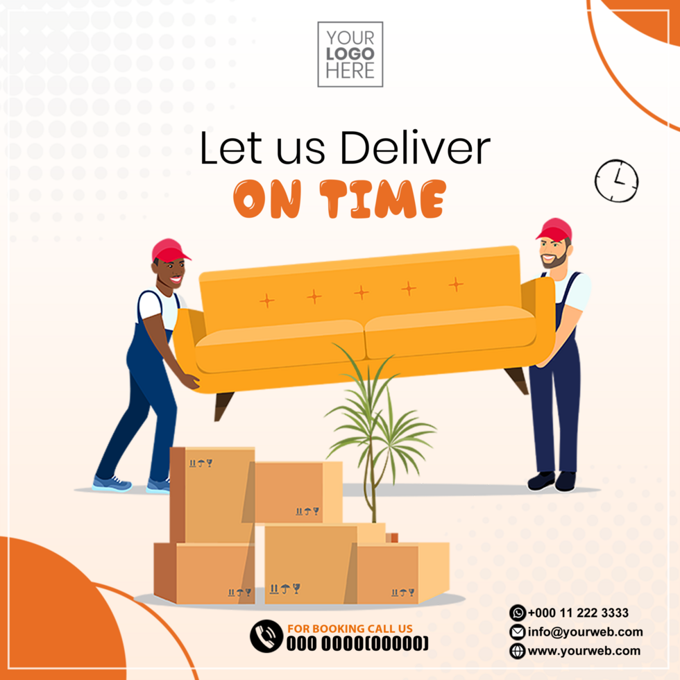 Mover PSD Template Design
