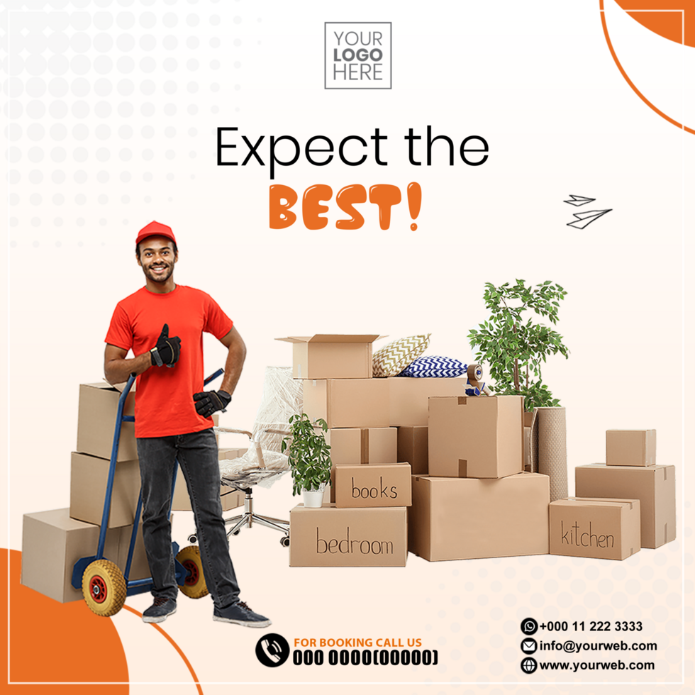 Mover PSD Template Design
