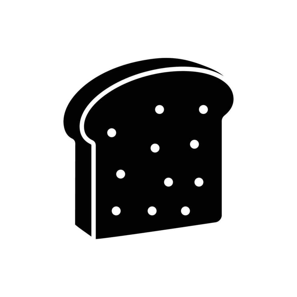 bread icon vector design template in white background