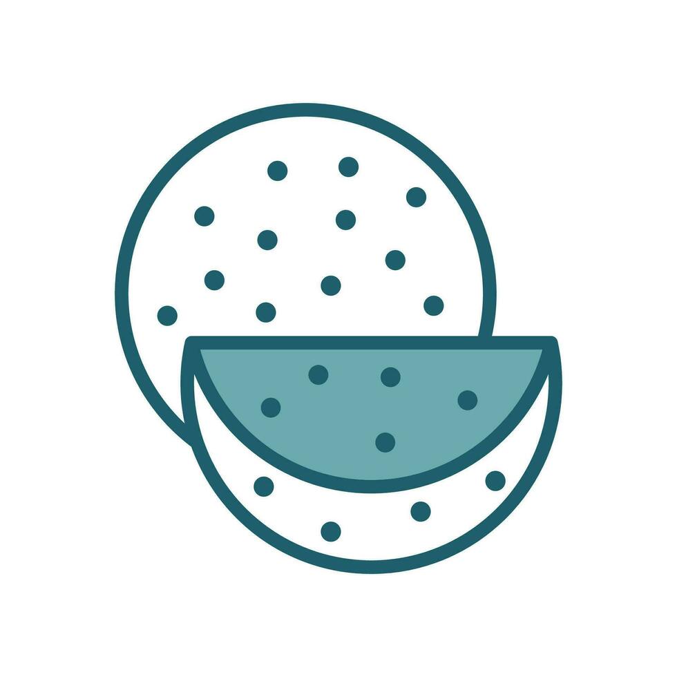 tortilla icon vector design template in white background