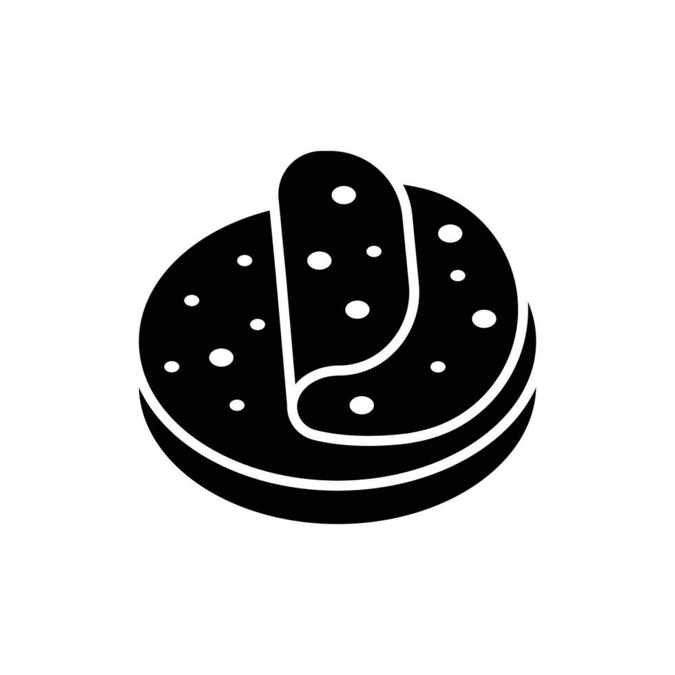 tortilla icon vector design template in white background