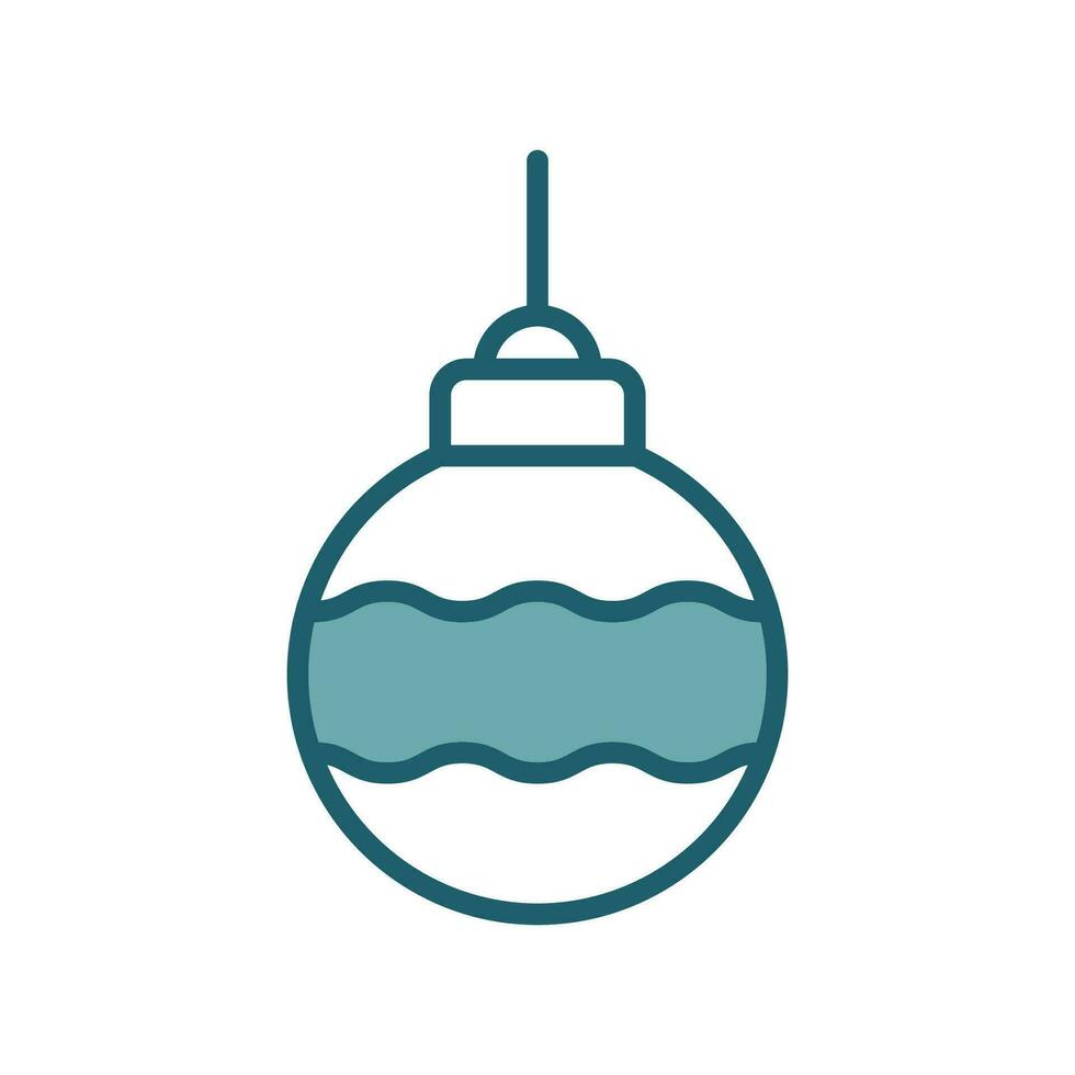 christmas ball icon vector design template simple and clean