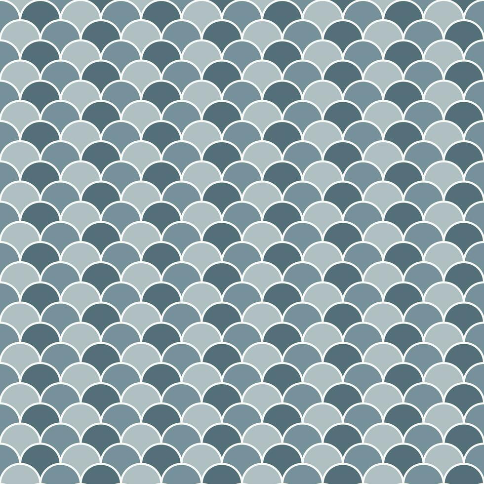 Grey fish scales pattern. fish scales pattern. fish scales pattern. Decorative elements, clothing, paper wrapping, bathroom tiles, wall tiles, backdrop, background. vector
