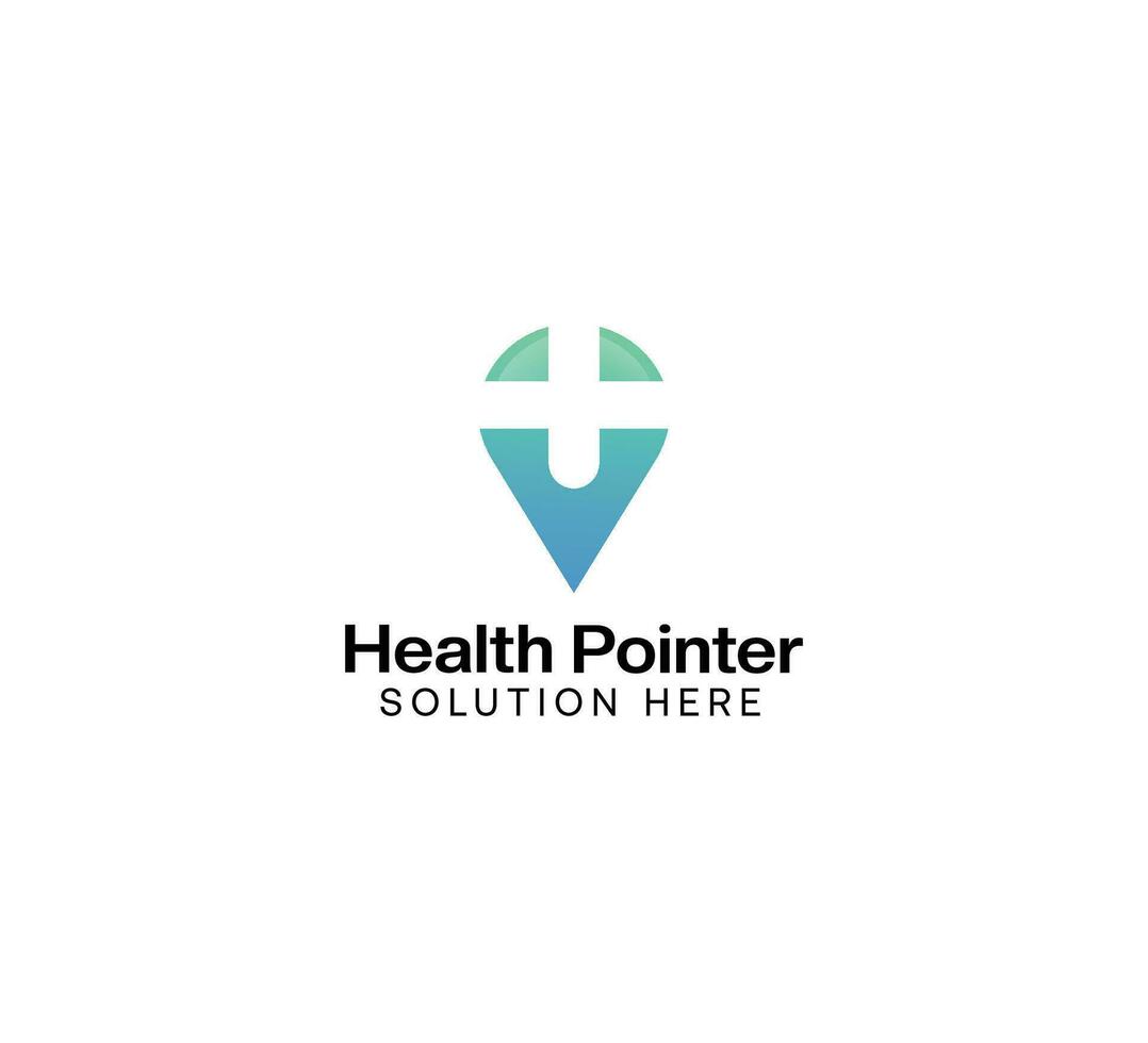 salud moderno logo diseño vector