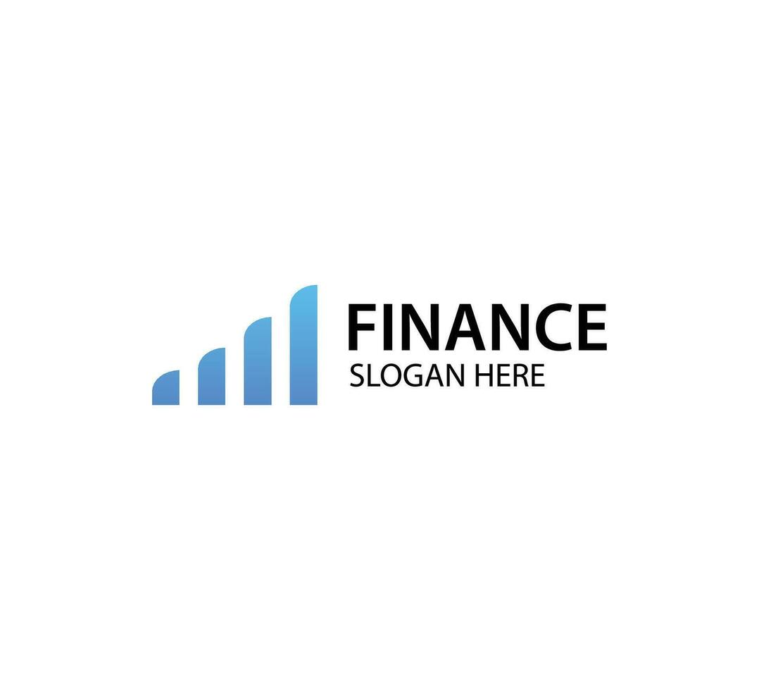 Finance logo design vector